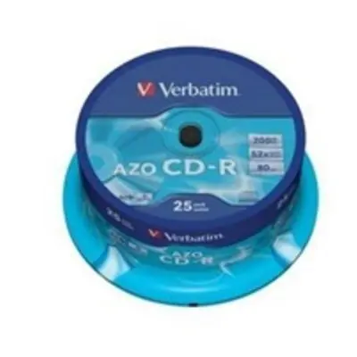 VERBATIM CD-R80 700MB/ 52x/ AZO/ 25pack/ spindle, 43352