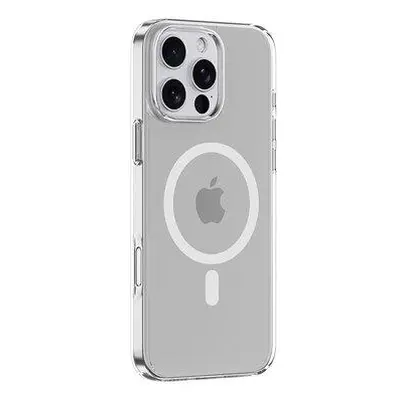 Comma kryt Glass Series Magnetic Case pre iPhone 16 Pro - Clear