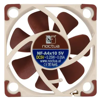 Noctua ventilátor NF-A4x10 5V / 40mm / výška 10mm / 3-pin, NF-A4x10 5V