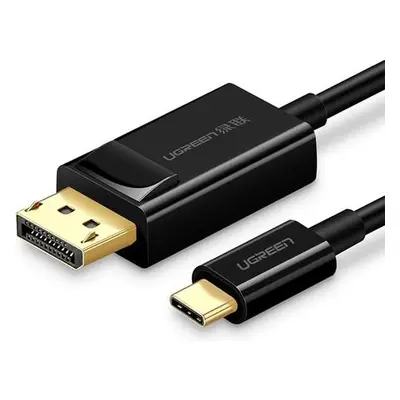 UGREEN USB-C/DisplayPort kabel, 1,5 metru, černý