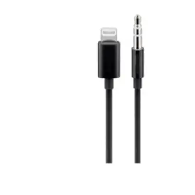 PremiumCord Apple Lightning audio redukční kabel na 3.5 mm stereo jack, 1 m, černý