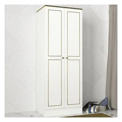 Hanah Home Wardrobe Ravenna 2 Kapılı - White