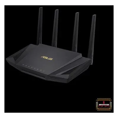 ASUS RT-AX58U V2 dual-band Wi-Fi router, 90IG04Q0-MO3R10