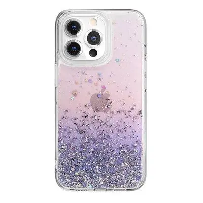 SwitchEasy kryt Starfield 3D Glitter Resin Case pre iPhone 13 Pro - Twilight