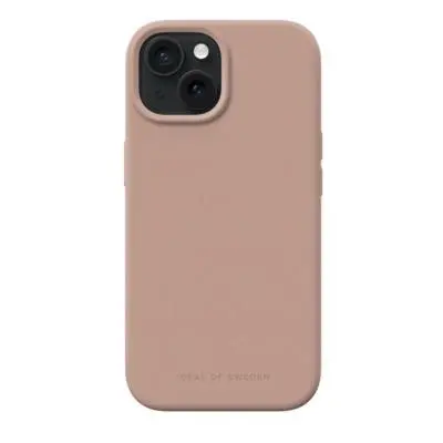 Silikonový ochranný kryt iDeal Of Sweden pro iPhone 15 Blush Pink