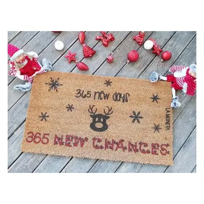 Aberto Design Coco Doormat New Chances BrownBlack