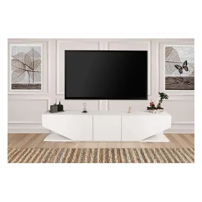 Hanah Home TV Stand Inci - White White