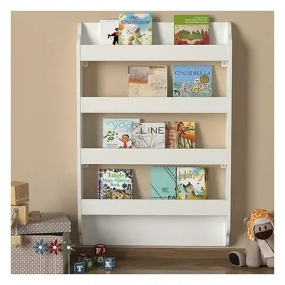 Hanah Home Bookshelf Drama Montessori - White White