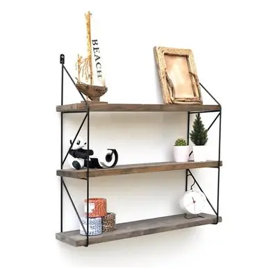 Hanah Home Decorative Wooden Wall Shelf Wr040