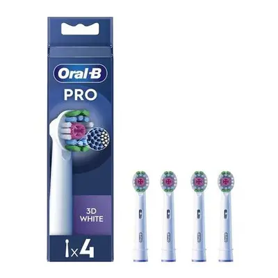 Oral-B EB 18-4 PRO 3D White Náhradní hlavice, 4 ks