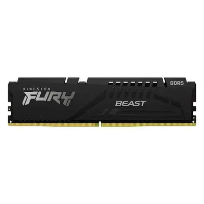 Kingston FURY Beast/DDR5/64GB/6000MHz/CL40/2x32GB/Black, KF560C40BBK2-64