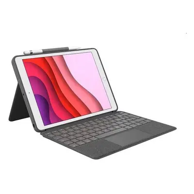 Logitech COMBO TOUCH pre iPad ( 10. gen.) - šedá - UK