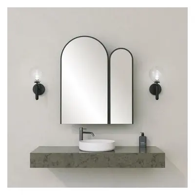 Hanah Home Bathroom Cabinet Classe Cabinet - Black Black