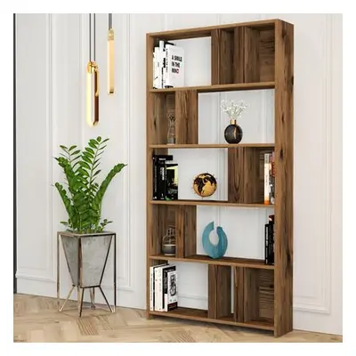 Hanah Home Bookshelf Lima - Walnut Walnut