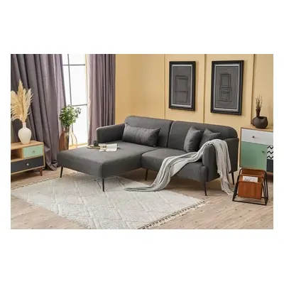 Atelier del Sofa Corner Sofa Revos Left - Anthracite Anthracite