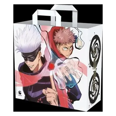 Konix Jujutsu Kaisen white Shopping Bag, KX-JUJU-CABA-BLA