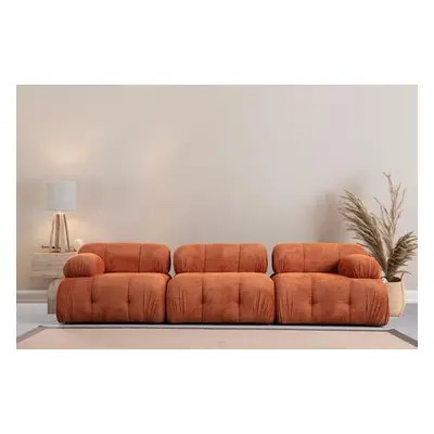 Atelier del Sofa 3-Seat Sofa Petite 3 - Orange Orange