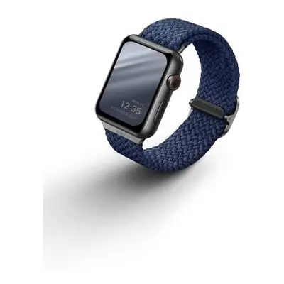 UNIQ Aspen Braided řemínek pro Apple Watch 41/40/38mm modrý