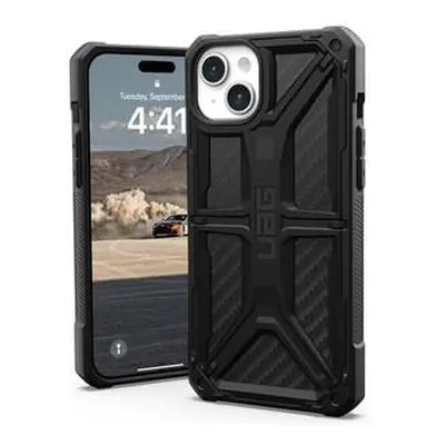 UAG Monarch iPhone 15 Plus carbon fiber