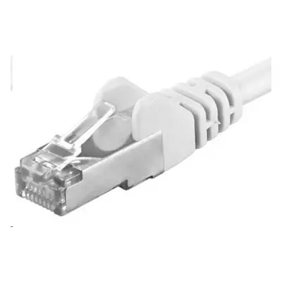 Premiumcord sp6asftp030W Patch, CAT6a S-FTP, RJ45-RJ45, AWG 26/7, 3m, bílý