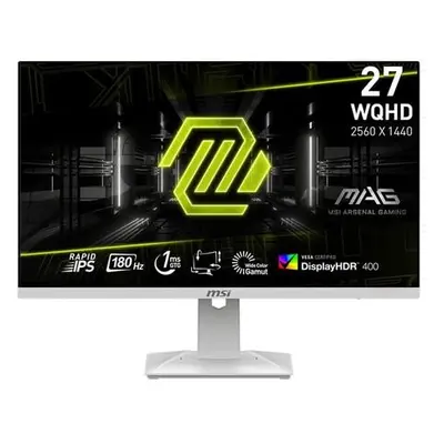 MSI Gaming monitor MAG 274QRFW, 27" Rapid IPS/2560x1440 (WQHD)/ 180Hz/1ms/2x HDMI/DP/Výškově nas