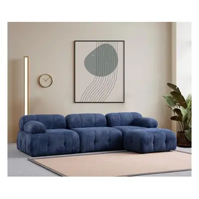 Atelier del Sofa Corner Sofa Petite 3 - Night Blue Night Blue