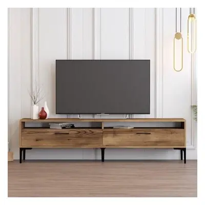 Hanah Home TV Unit Istanbul 2 - Walnut Walnut