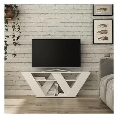 Hanah Home TV Stand Pipralla - White White