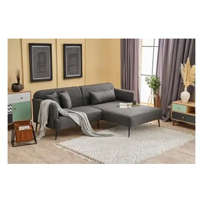 Atelier del Sofa Corner Sofa Revos Right - Anthracite Anthracite