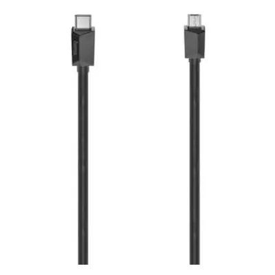 Hama USB-C 2.0 kabel typ C – micro B, 0,75 m