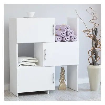 Hanah Home Multi Purpose Cabinet Anna - White White