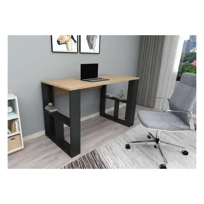 Hanah Home Study Desk Carmen - Oak Oak