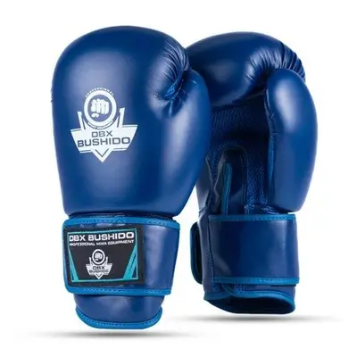 BUSHIDO Boxerské rukavice DBX ARB-407-Blue 12oz