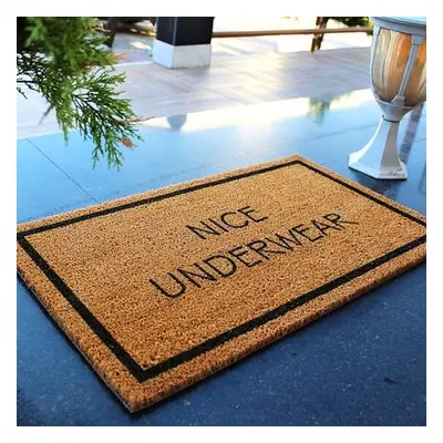 Aberto Design Coco Doormat Nice Underwear BrownBlack