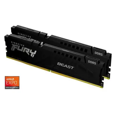 KINGSTON FURY Beast Black 32GB DDR5 5200MHz / CL36 / DIMM / Kit 2x 16GB, KF552C36BBEK2-32