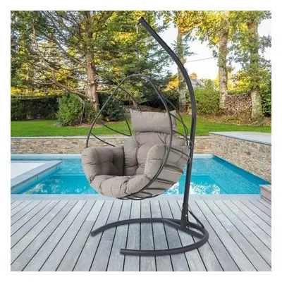 Hanah Home Garden Single Swing Chair Anka - Anthracite, Grey