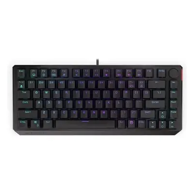 Endorfy herní klávesnice Thock 75% Red / RGB / red sw. / drátová / mechanická / US layout / zkrá