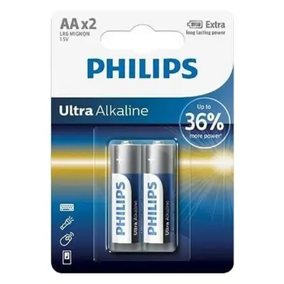 Philips LR6E2B/10 Ultra Alkaline 2x AA baterie