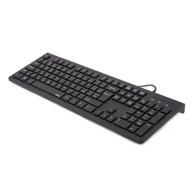 HAMA klávesnice Basic KC 200/ drátová/ USB/ CZ+SK/ černá, 182681