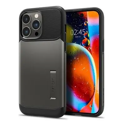 Spigen Slim Armor iPhone 14 Pro šedý