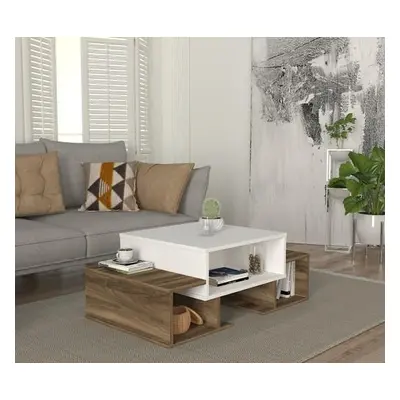 Hanah Home Coffee Table Sarafina - White, Walnut