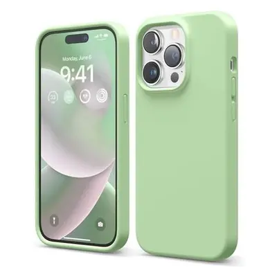 Elago kryt Silicone Case pre iPhone 14 Pro - Pastel Green