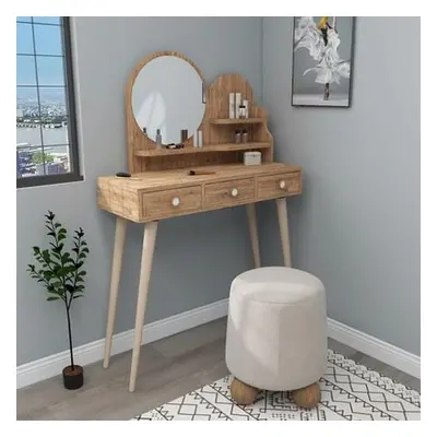 Hanah Home Make-Up Table Ruges - Atlantic Pine Atlantic Pine