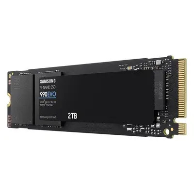 SSD Samsung 990 EVO 2000GB - formát M.2; čtecí rychlost až 5000 MB/sec; zapisovací rychlost až 