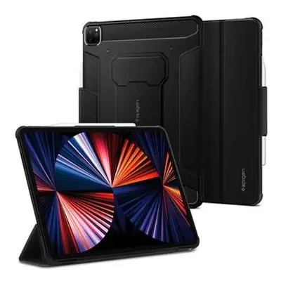 Ochranný kryt Spigen Rugged Armor Pro pro Apple iPad Pro 12,9" 2021 černý