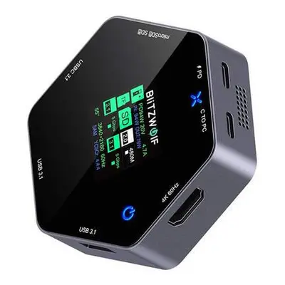 Blitzwolf 8in1 docking station BW-TH16 USB 100W LCD Smart Display,