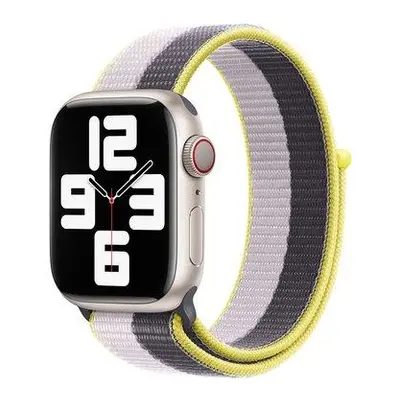 Devia remienok Nylon Braided Two-Tone Loop pre Apple Watch 40/41mm - Lilac