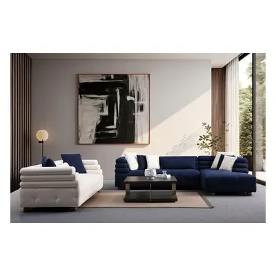 Atelier del Sofa Corner Sofa Boston Right - Night Blue Night Blue