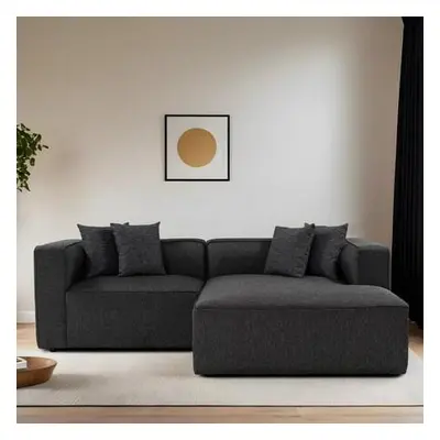 Atelier del Sofa Corner Sofa Mora XL Corner Left (CHLLeft -1R) - Anthracite Anthracite