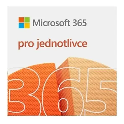 Microsoft 365 pro jednotlivce 1 rok elektronická licence EU QQ2-00012 nová licence